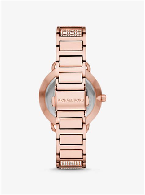 michael kors uhr portia gold|Mini Portia Pavé Rose.